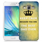 Skal till Samsung Galaxy A3 (2015) - Keep Calm - Best dad