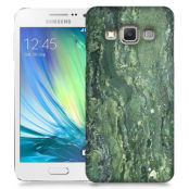 Skal till Samsung Galaxy A3 (2015) - Marble - Grön