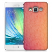 Skal till Samsung Galaxy A3 (2015) - Prismor - Rosa/Orange