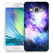 Skal till Samsung Galaxy A3 (2015) - Rymden - Lila/Blå