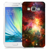 Skal till Samsung Galaxy A3 (2015) - Rymden - Röd/Grön