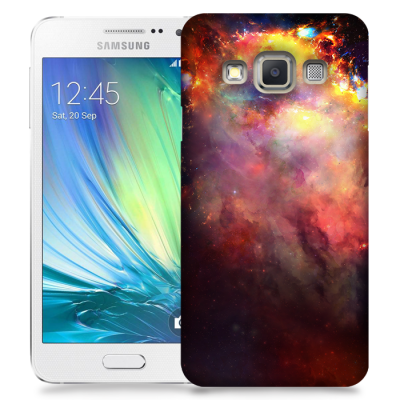 Skal till Samsung Galaxy A3 (2015) - Rymden - Svart