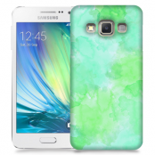 Skal till Samsung Galaxy A3 (2015) - Vattenfärg - Grön