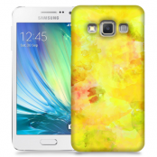 Skal till Samsung Galaxy A3 (2015) - Vattenfärg - Gul