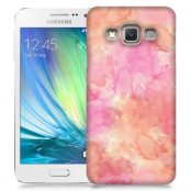 Skal till Samsung Galaxy A3 (2015) - Vattenfärg - Rosa