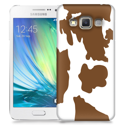 Skal till Samsung Galaxy A3 - Kossa - Brun