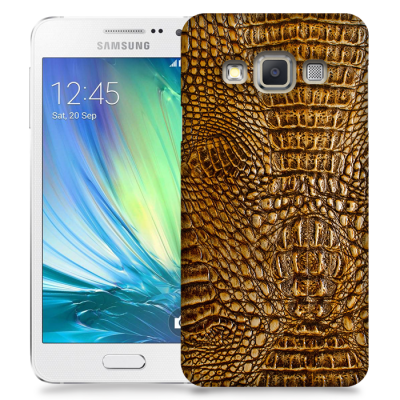 Skal till Samsung Galaxy A3 - Krokodilskinn