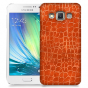 Skal till Samsung Galaxy A3 - Mönster - Orange