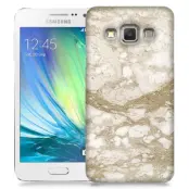 Skal till Samsung Galaxy A3 - Marble - Beige