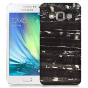 Skal till Samsung Galaxy A3 - Marble - Svart