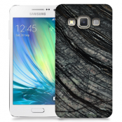 Skal till Samsung Galaxy A3 - Marble - Svart/Grå