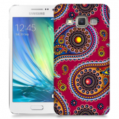 Skal till Samsung Galaxy A3 - Orientalisk - Röd