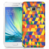 Skal till Samsung Galaxy A3 - Polygon - Flerfärgad