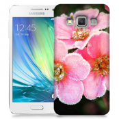 Skal till Samsung Galaxy A3 - Rosa blommor