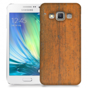 Skal till Samsung Galaxy A3 - Slitet trä