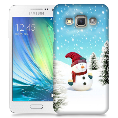 Skal till Samsung Galaxy A3 - Snögubbe