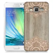 Skal till Samsung Galaxy A3 - Trä - Mandala