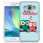 Skal till Samsung Galaxy A3 - Ugglor - Be my valentine
