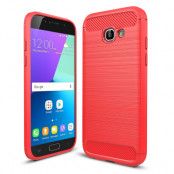 Brushed Mobilskal till Samsung Galaxy A5 (2017) - Röd