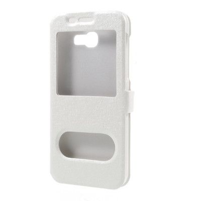 Dual Window Mobilfodral till Samsung Galaxy A5 (2017) - Vit