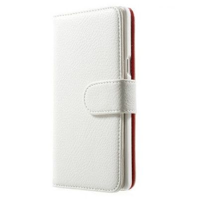 Embossed Plånboksfodral till Samsung Galaxy A5 - Vit