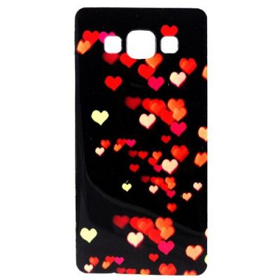 Flexicase Skal till Samsung Galaxy A5 - Colorful Hearts