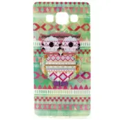 Flexicase Skal till Samsung Galaxy A5 - Tribal Owl Pattern
