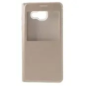 Flip View mobilfodral till Samsung Galaxy A5 (2016) - Guld