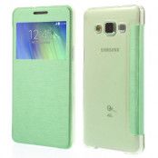 Mobilfodral med Fönster till Samsung Galaxy A5 - Grön