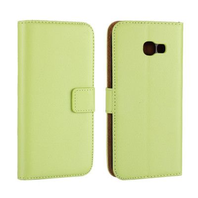 Plånboksfodral av Läder Samsung Galaxy A5 2017 - Grön