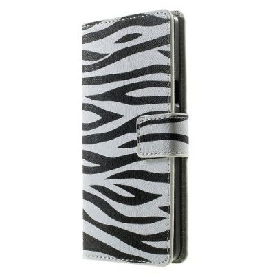 Plånboksfodral till Samsung Galaxy A5 - Zebra