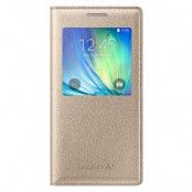 S-View Cover till Samsung Galaxy A5 - Guld