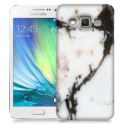 Skal till Samsung Galaxy A5 (2015) - Marble - Vit
