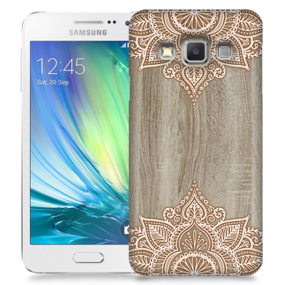 Skal till Samsung Galaxy A5 (2015) - Trä - Mandala