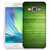 Skal till Samsung Galaxy A5 (2015) - Wood - Grön