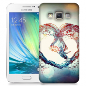 Skal till Samsung Galaxy A5 - Hjärta - Vatten