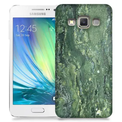 Skal till Samsung Galaxy A5 - Marble - Grön