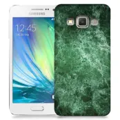 Skal till Samsung Galaxy A5 - Marble - Grön