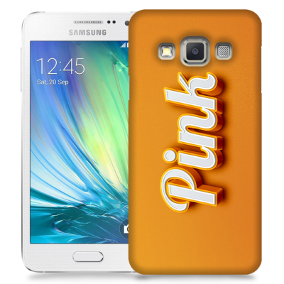 Skal till Samsung Galaxy A5 - Pink - Orange