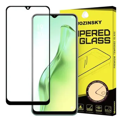 Wozinsky Full Glue Härdat glas Oppo A31 - Svart