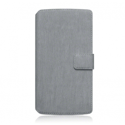 Slimmat Plånboksfodral till Samsung Galaxy A5 (2017) - Grå