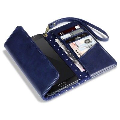 Trifold Plånboksfodral till Samsung Galaxy A5 (2016) - Blå