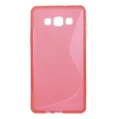 Flexicase Skal till Samsung Galaxy A7 - Röd