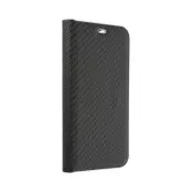 Galaxy A7 (2018) Plånboksfodral Forcell Luna Carbon - Svart