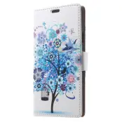 Plånboksfodral till Samsung Galaxy A7 2016 - Fågelbur