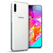Qubits Mobilskal till Samsung Galaxy A70 - Transparent