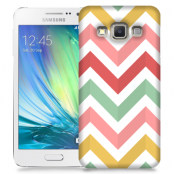 Skal till Samsung Galaxy A7 - Färgade ränder