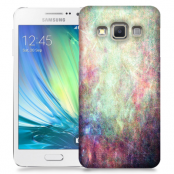 Skal till Samsung Galaxy A7 - Grunge texture - Ljusblå