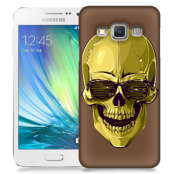 Skal till Samsung Galaxy A7 - Hipster Skull Brun