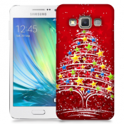 Skal till Samsung Galaxy A7 - Julgran - Röd